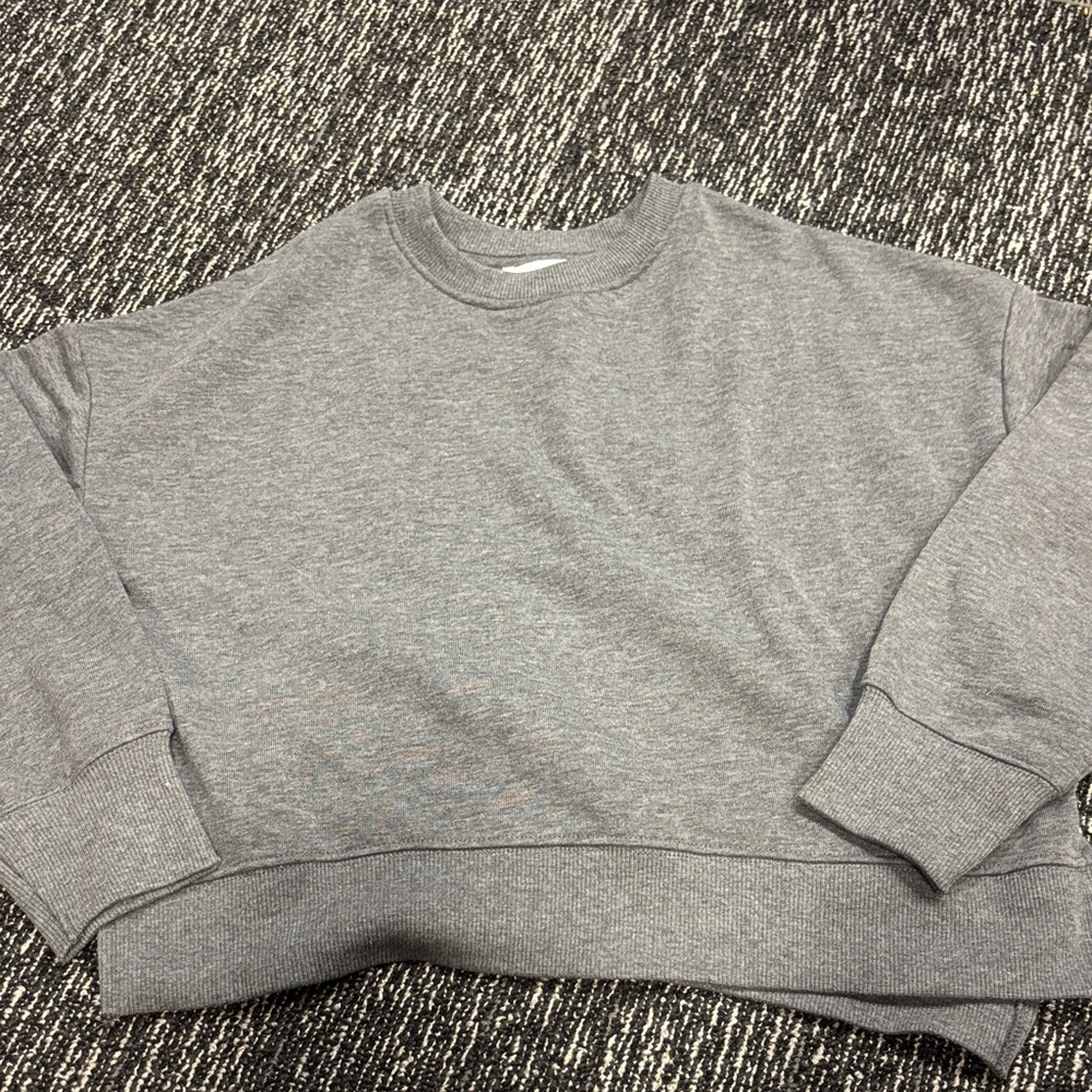 Kids Heather Gray Crewneck Sweatshirt - Cozy Everyday Pullover